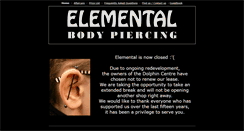 Desktop Screenshot of elementalpiercing.co.uk